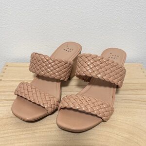 A New Day Women's Braided Sandals in Tan